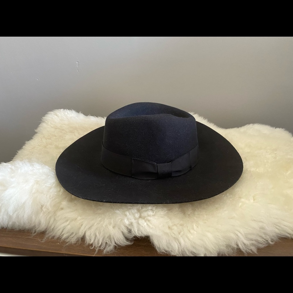 Aritzia Auxiliary Wide Brim Wool Fedora (NWT)